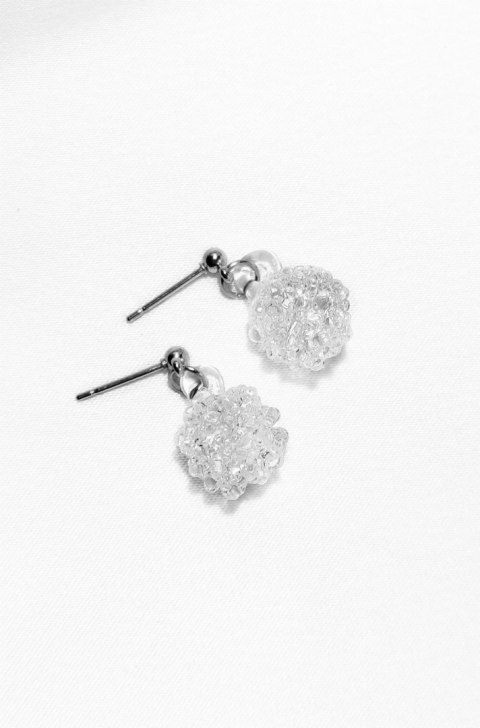 Kolczyki kulki "Crystal" (wkrętki) Kolczyki kulki "Crystal" (wkrętki)