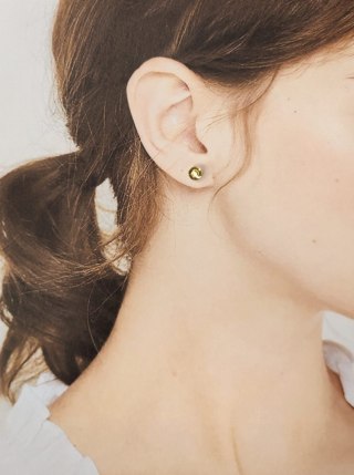 Kolczyki wkrętki złote (2 rozmiary)