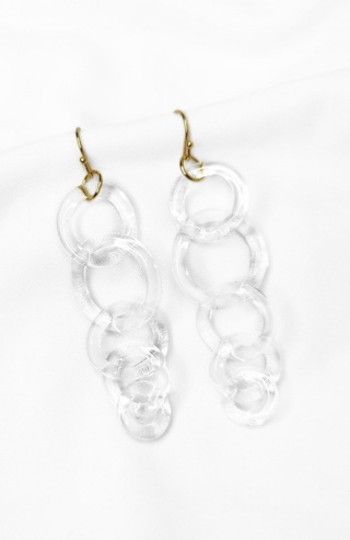 Kolczyki koła "Infinity"