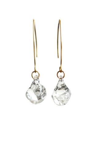 Kolczyki krople na długim biglu "Lumea"
