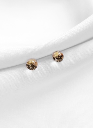 Kolczyki wkrętki złote (mini) "Minimalistic"