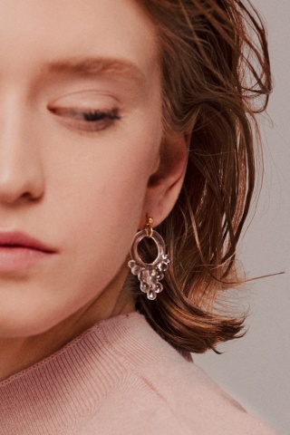 Kolczyki grona „Flora"