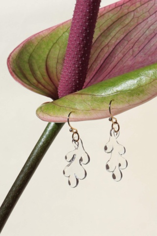 Kolczyki kłosy „Flora"