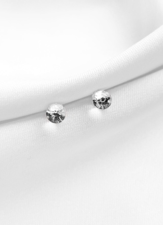 Kolczyki sztyfty srebrne (mini) "Minimalistic"