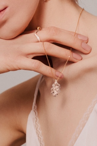 Naszyjnik grono „Flora"