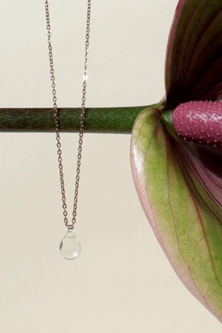 Naszyjnik kropla „Flora" różne kolory