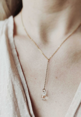 Naszyjnik kropla II „Flora" różne kolory