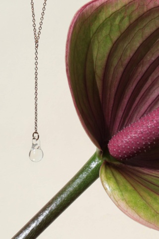 Naszyjnik kropla II „Flora" różne kolory