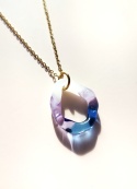 Gradientowy naszyjnik "Amorphic"