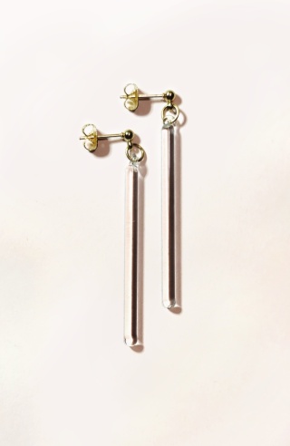 Kolczyki długie „Line"