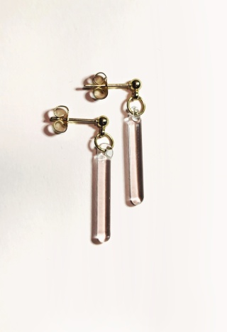 Kolczyki krótkie „Line"