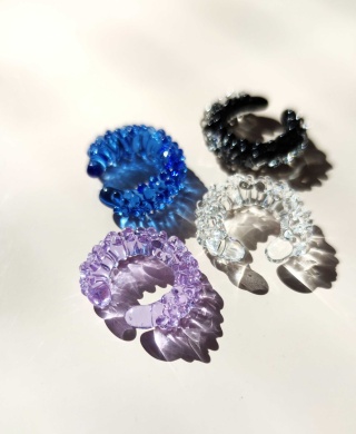 Nausznica "Crystal" różne kolory