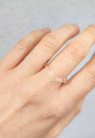 Pierścionek "Fala V"