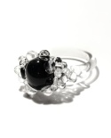 Pierścionek "Nereida" czarny